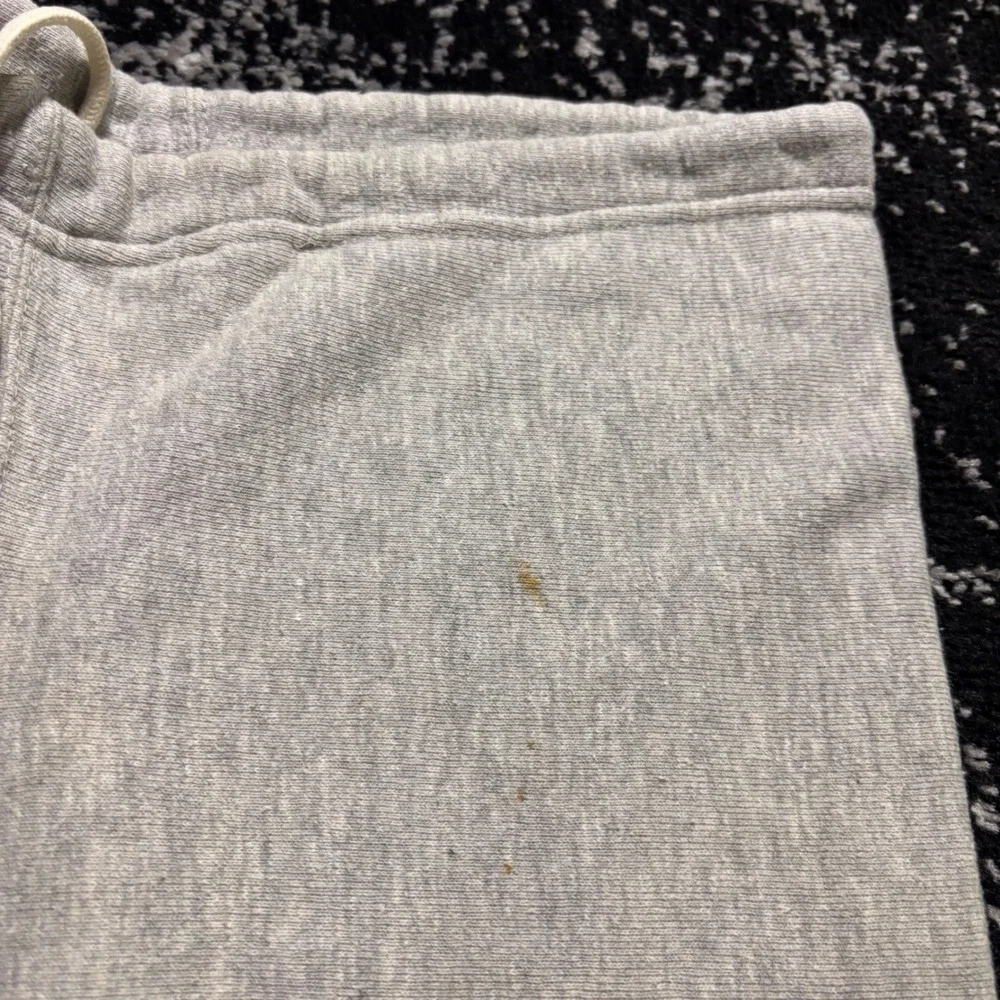 Vintage 70s Champion Reverse Weave Warm up Joggers Sweatpants XL Heather Grey